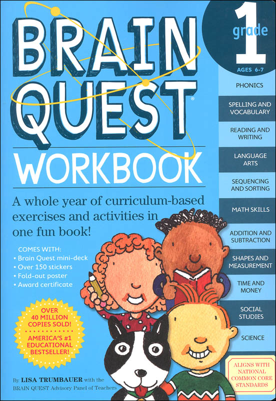 Brain Quest Workbook Grade 1 | Workman Publishing Company | 9780761149149