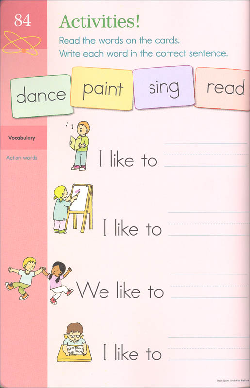 brain quest workbook grade 1 workman publishing company 9780761149149