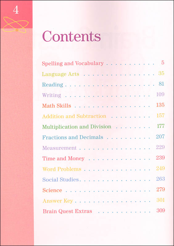 Brain Quest Workbook Grade 3 Workman Publishing Company 9780761149163
