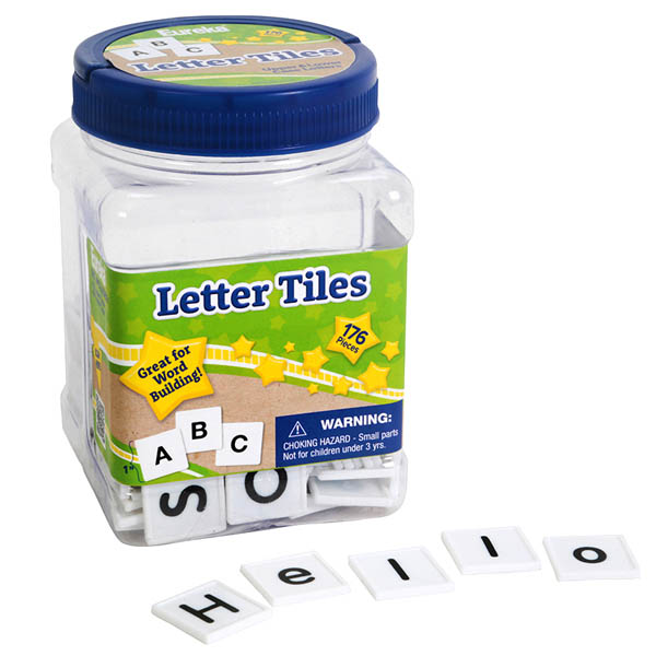 Letter Tiles: 176-Piece Learning Set