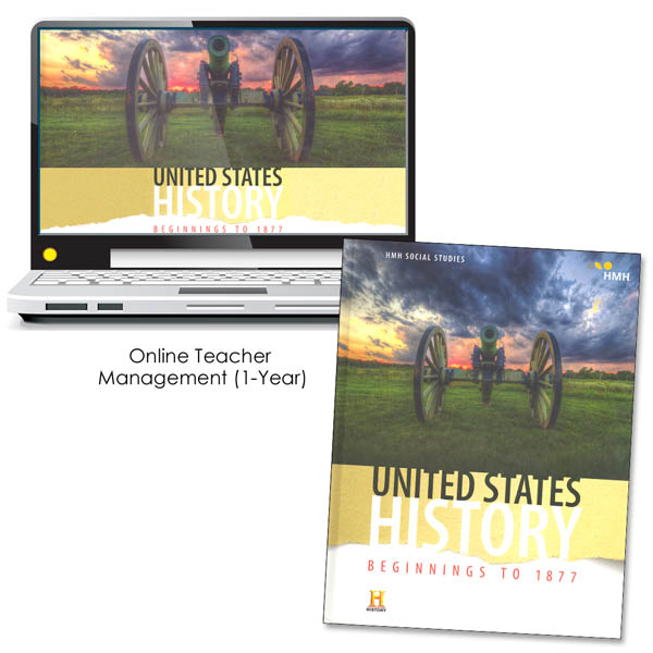 United States History: Beginnings To 1877 Homeschool Package | Houghton ...