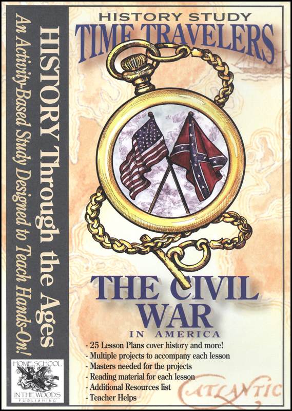 Time Travelers History Study CD: The Civil War