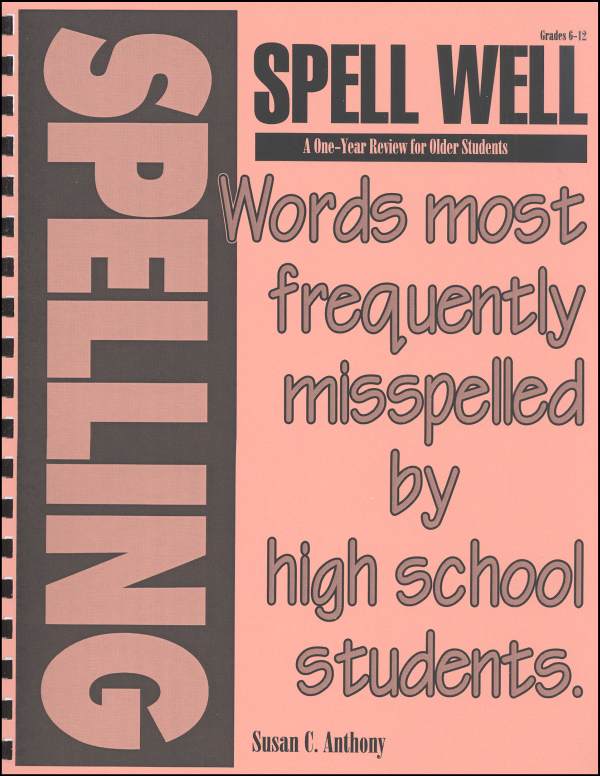 spell-well-instructional-resources