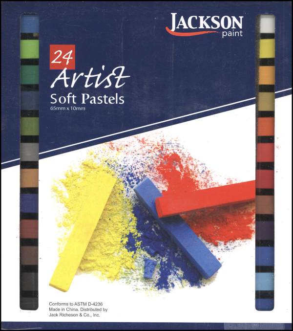 Jackson Assorted Soft Pastels Set of 24