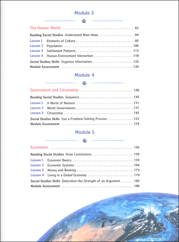 World Geography Eastern World Homeschool Package Houghton Mifflin Harcourt