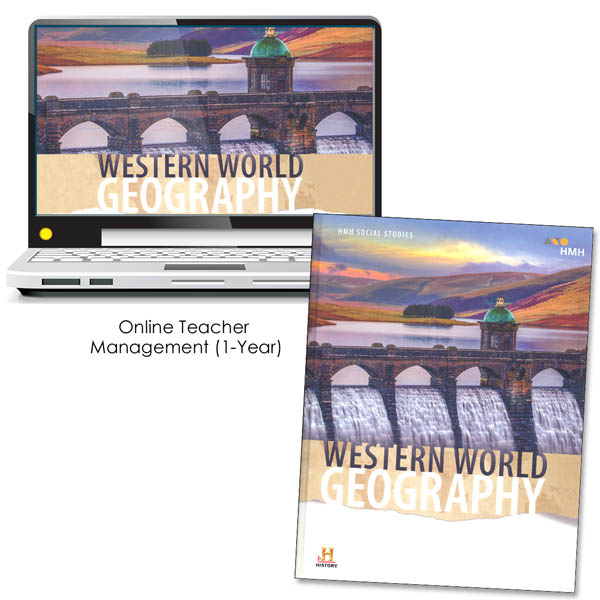 World Geography Western World Homeschool Package Houghton Mifflin