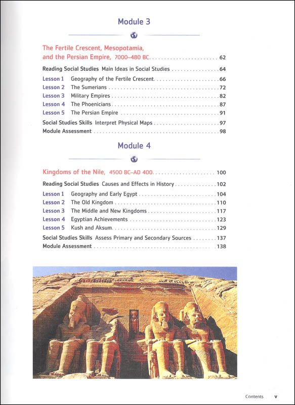World History Ancient Civilizations Homeschool Package Grade 68 Houghton Mifflin Harcourt