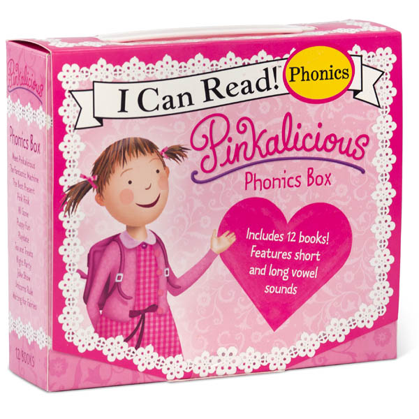 Pinkalicious Childrens Books Phonics I Can Read Readers Learn to Read Lot 12 