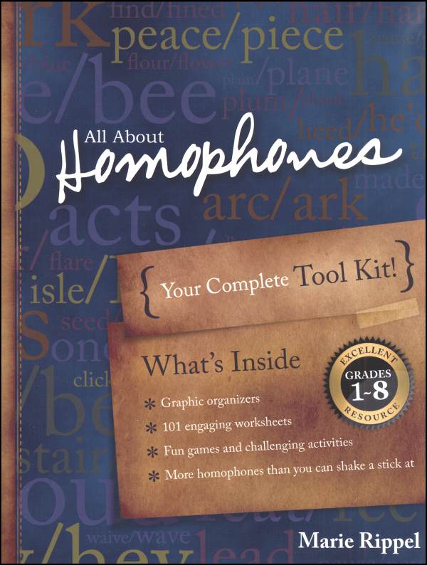 All About Homophones Takeaway Press