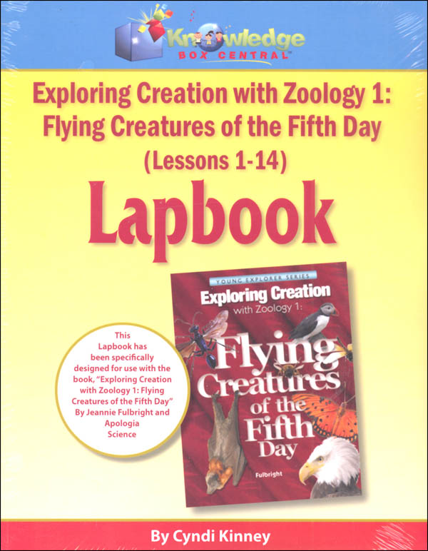 Apologia Exploring Creation With Zoology 1 Complete Lapbook Package Printed Booklets
