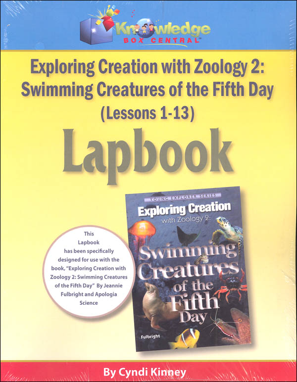 Apologia Exploring Creation With Zoology 2 Complete Lapbook Package Printed Booklets