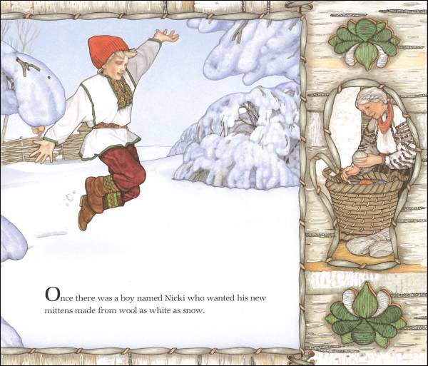 the mitten a ukrainian folktale book