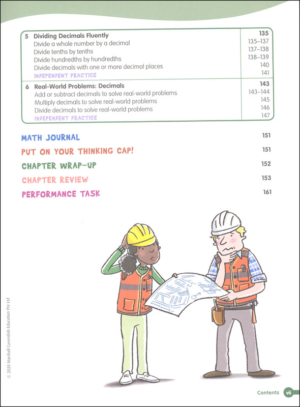 Math in Focus 2020 Student Edition Course 1A Marshall Cavendish