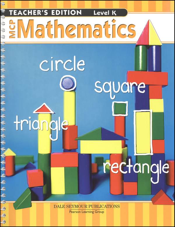 MCP Math Level K Teacher's Guide 2005