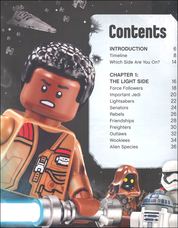 lego star wars chronicles of the force book