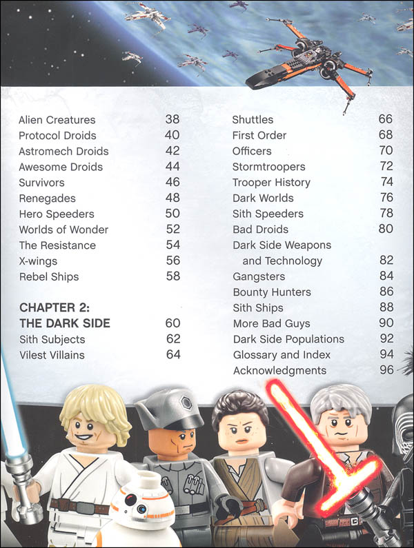 lego star wars chronicles of the force book