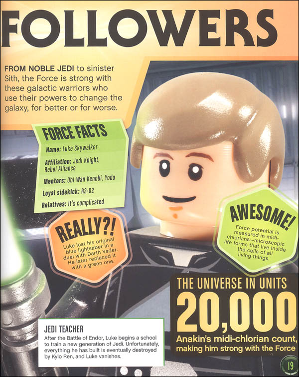 lego star wars chronicles of the force book