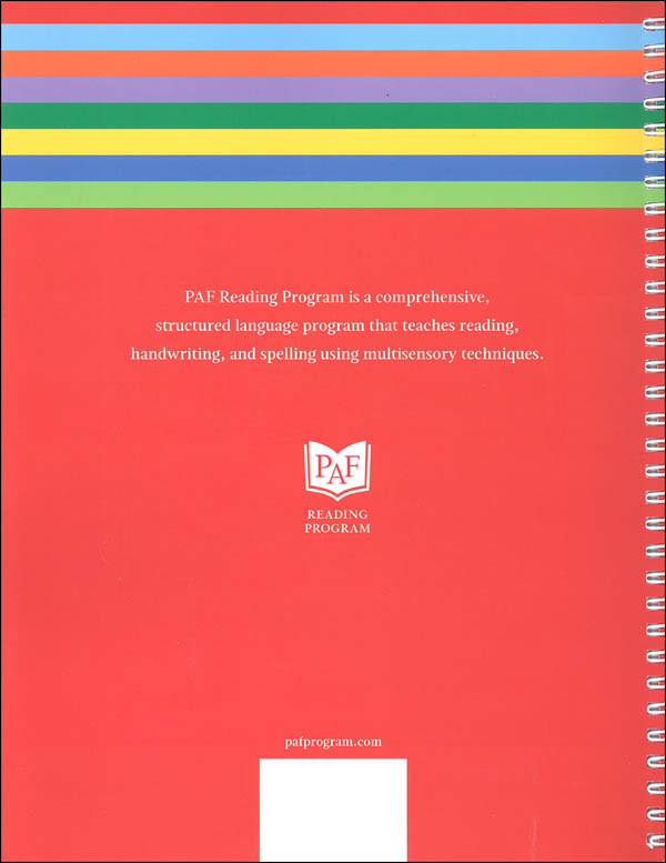 paf reading program first steps workbook paf reading program first steps workbook