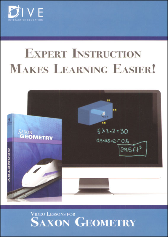 DIVE Geometry 1st Edition Instructional CD-ROM