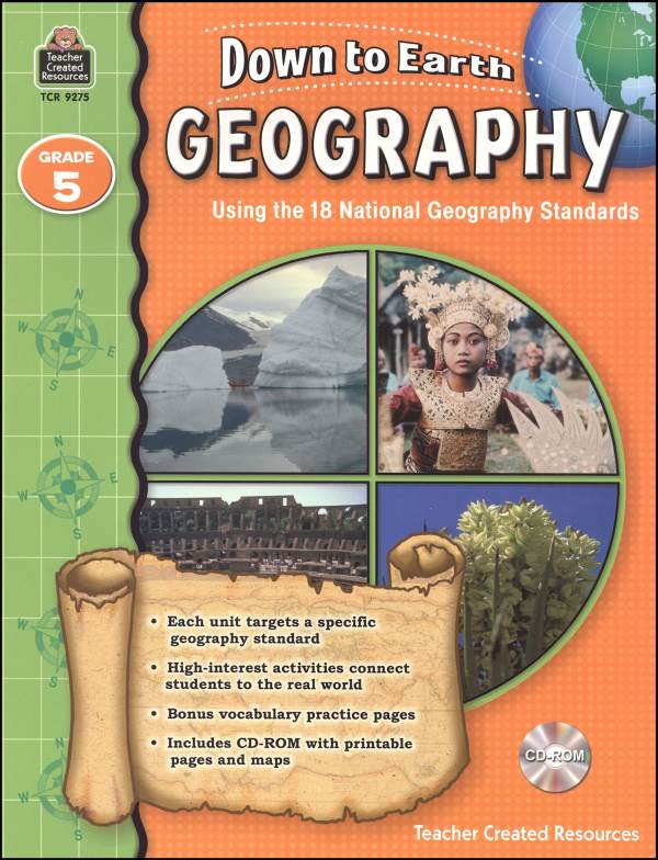 Down to Earth Geography - Grade 5 | Teacher Created Resources ...