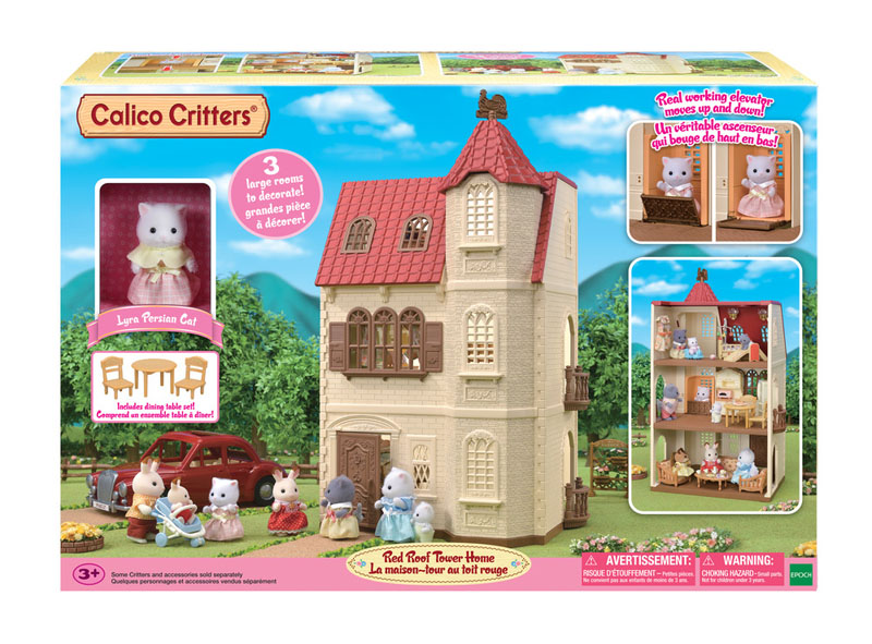 Red Roof Tower Home (Calico Critters)