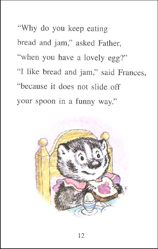 Bread and Jam for Frances (I Can Read Level 2) HarperTrophy
