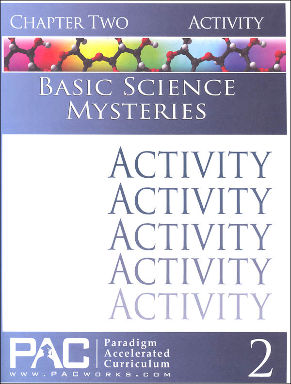 Basic Science Mysteries, Chapter 2, Activities