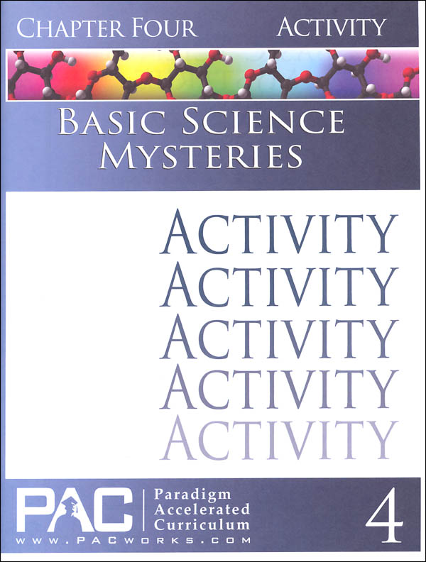 Basic Science Mysteries, Chapter 4, Activities