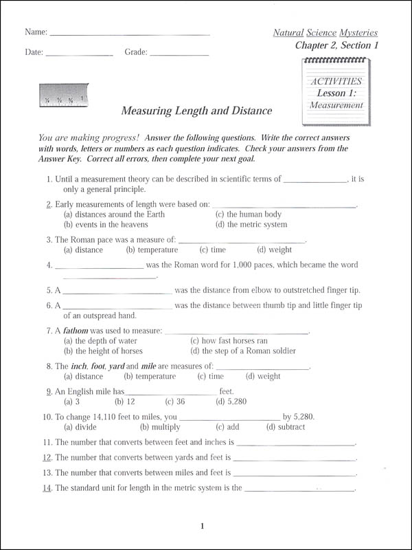natural science mysteries chapter 2 activities paradigm accelerated
