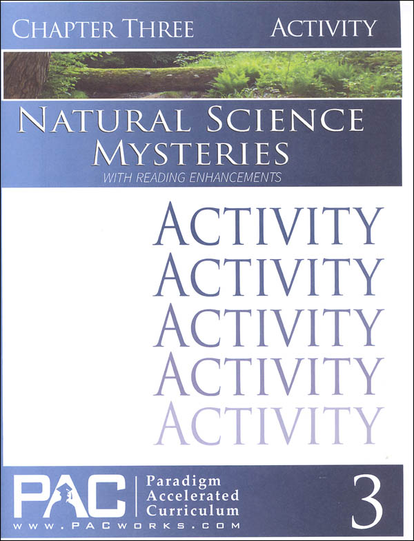 Natural Science Mysteries, Chapter 3, Activities