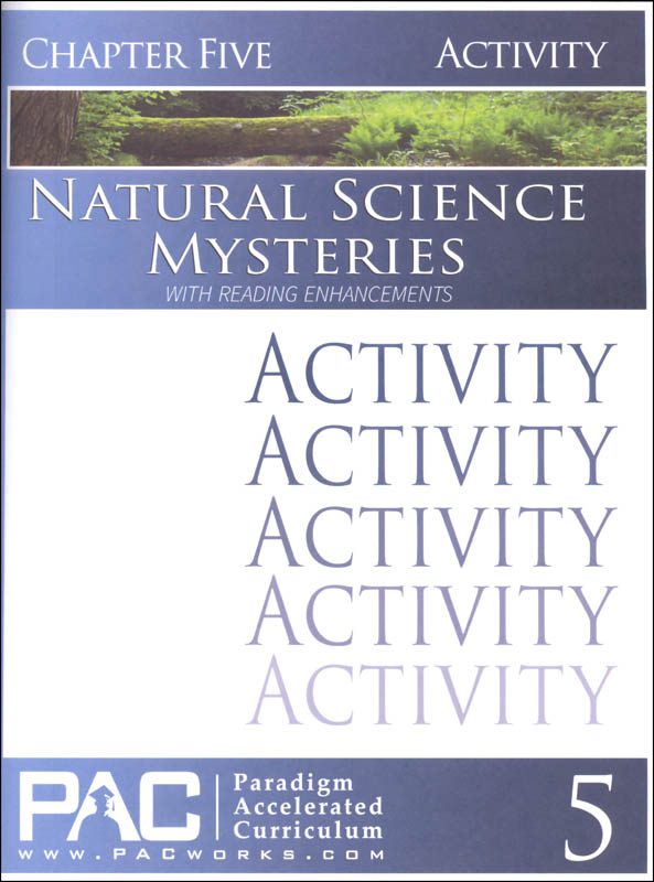Natural Science Mysteries, Chapter 5, Activities