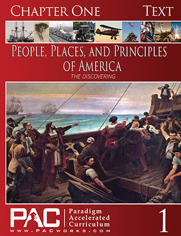 People, Places, and Principles of America Chapter 1 Text