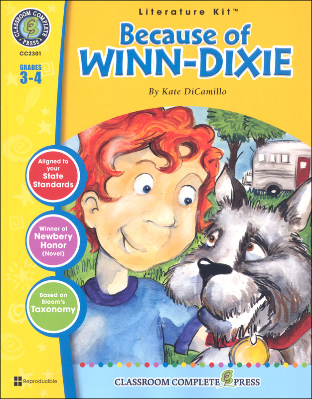 Because of Winn-Dixie Literature Kit (Novel Study Guides)