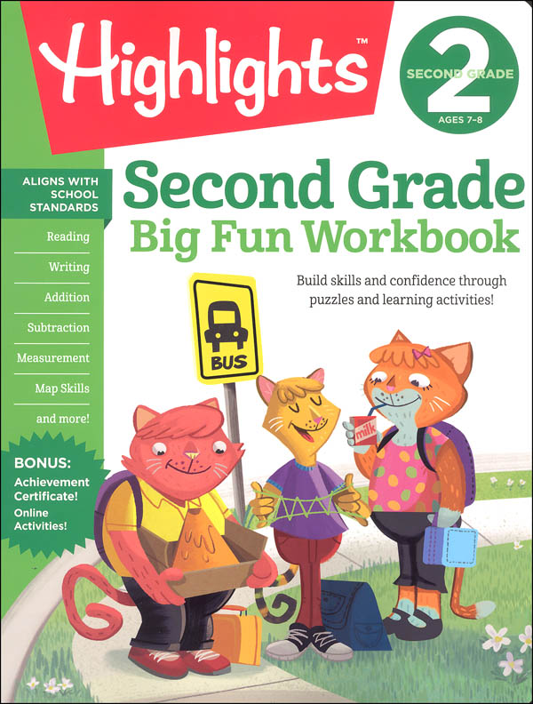 Second Grade Big Fun Workbook Highlights For Children 9781684371587