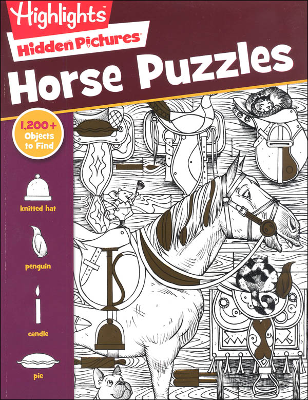 Hidden Pictures: Horse Puzzles