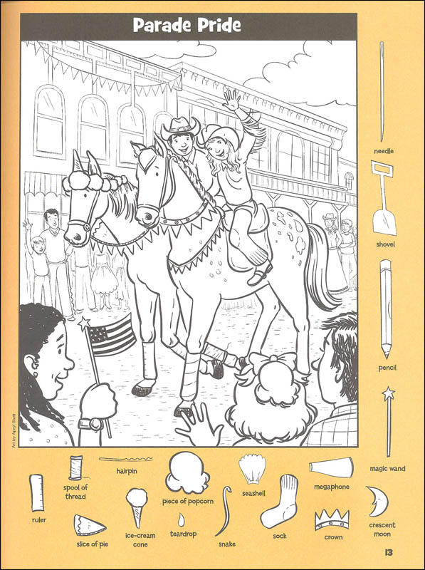 Hidden Pictures Horse Puzzles Highlights For Children 9781629798417