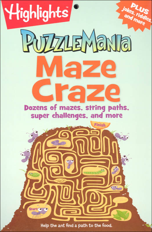 Puzzlemania: Maze Craze | Highlights for Children | 9781629796987