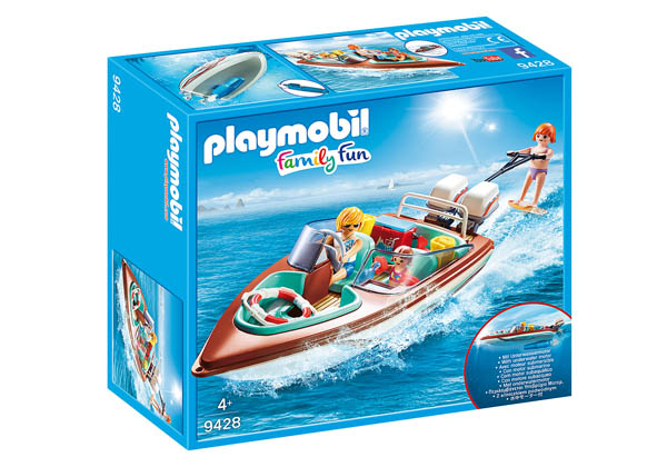 verkopen protest combineren Speedboat with Underwater Motor | Playmobil 