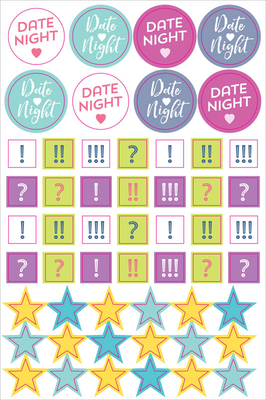 weekly planner stickers peter pauper press 9781441324092