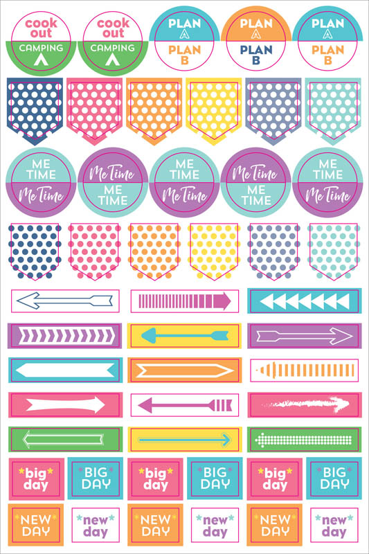 weekly planner stickers peter pauper press 9781441324092