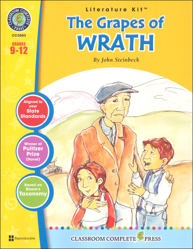 Grapes of Wrath Literature Kit (Novel Study Guides)