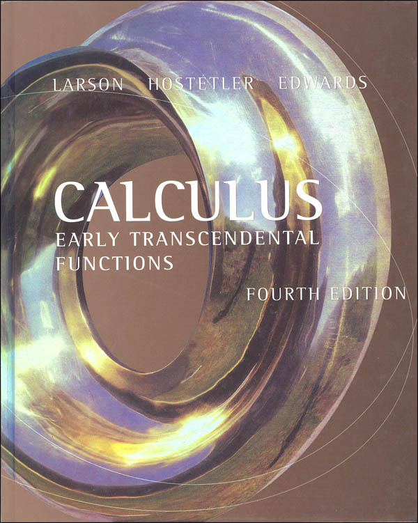 Calculus Early Transcendental Functions 4th Edition Brooks/Cole