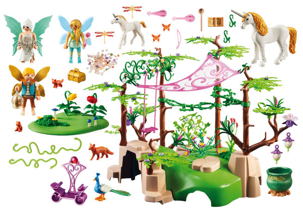 Exert Botanik aflivning Magical Fairy Forest (Fairies) | Playmobil 
