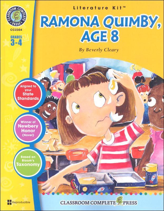 Ramona Quimby, Age 8 Literature Kit (Novel Study Guides)