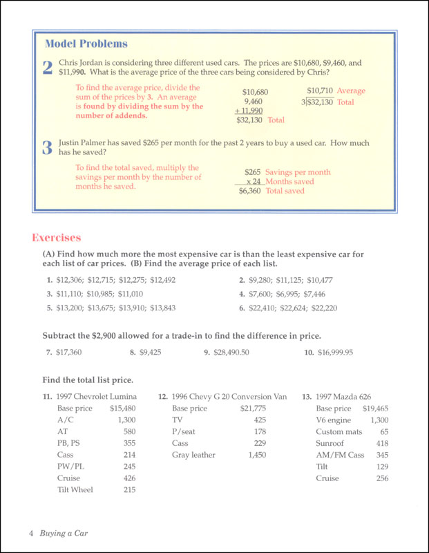 Consumer Mathematics | A Beka Book | 9780000026606