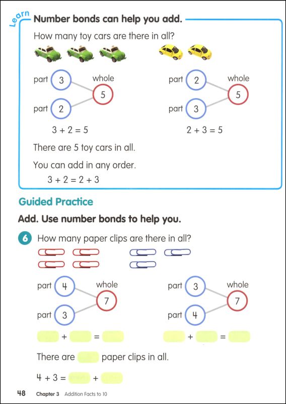 Math in Focus Grade 1 Student Book A | Marshall Cavendish | 9780669010862