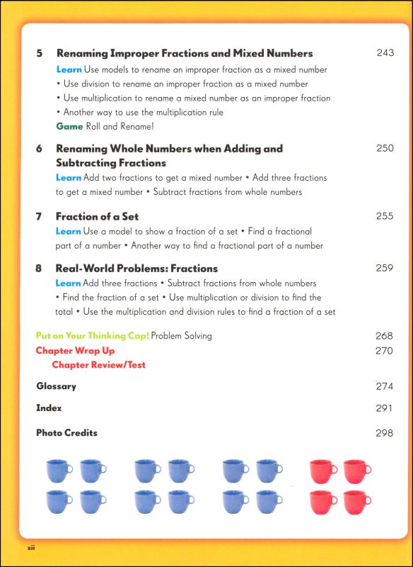 Math in Focus Grade 4 Student Book A | Marshall Cavendish | 9780669010848