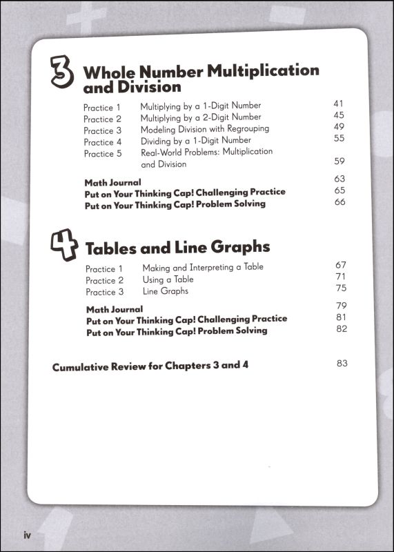 Math in Focus Grade 4 Workbook A | Marshall Cavendish | 9780669013283