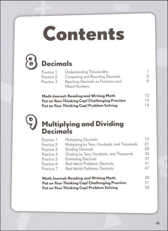 Math in Focus Grade 5 Workbook B | Marshall Cavendish | 9780669013382