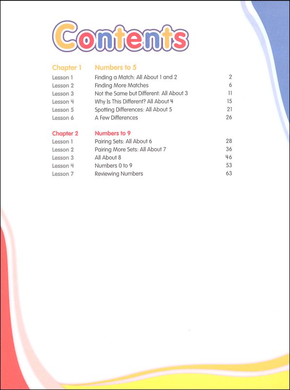 pix Math In Focus Kindergarten A Part 1 math in focus grade k student book a part 1